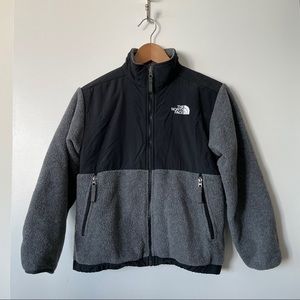 Kid’s Gray North Face Fleece Jacket